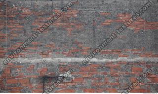 Photo Texture of Wall Brick Plastered 0002